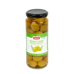 LuLu Spanish Whole Green Olives 200g