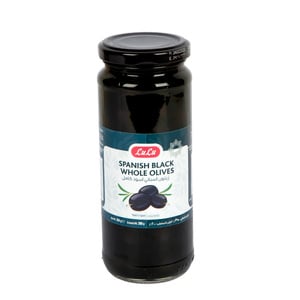 LuLu Spanish Whole Black Olives 200g