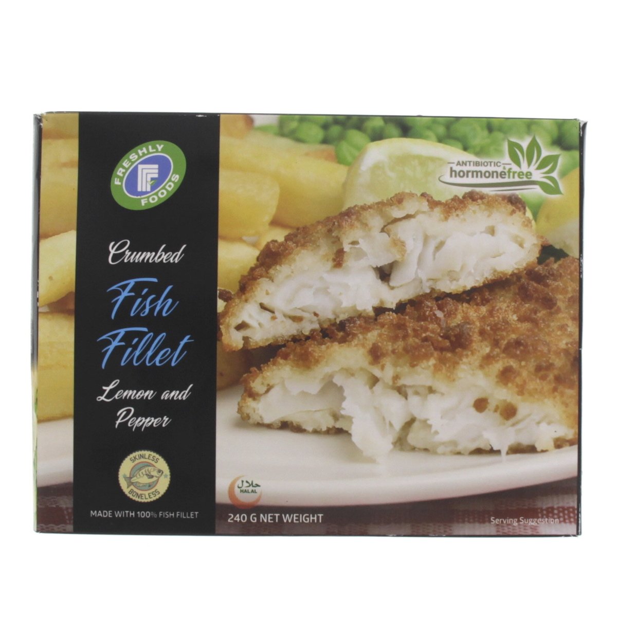Freshly Foods Breaded Fish Fillet 240 g