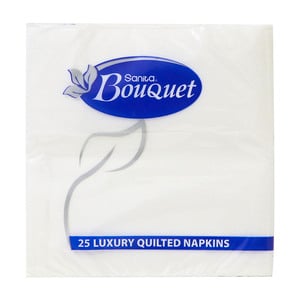 Sanita Bouquet Luxury Quilted Napkins Size 33cm 25pcs