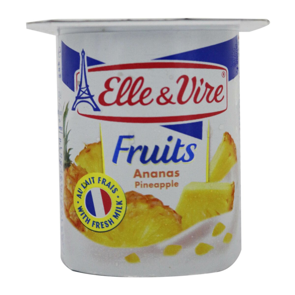 Elle & Vire Yoghurt Pineapple 125g