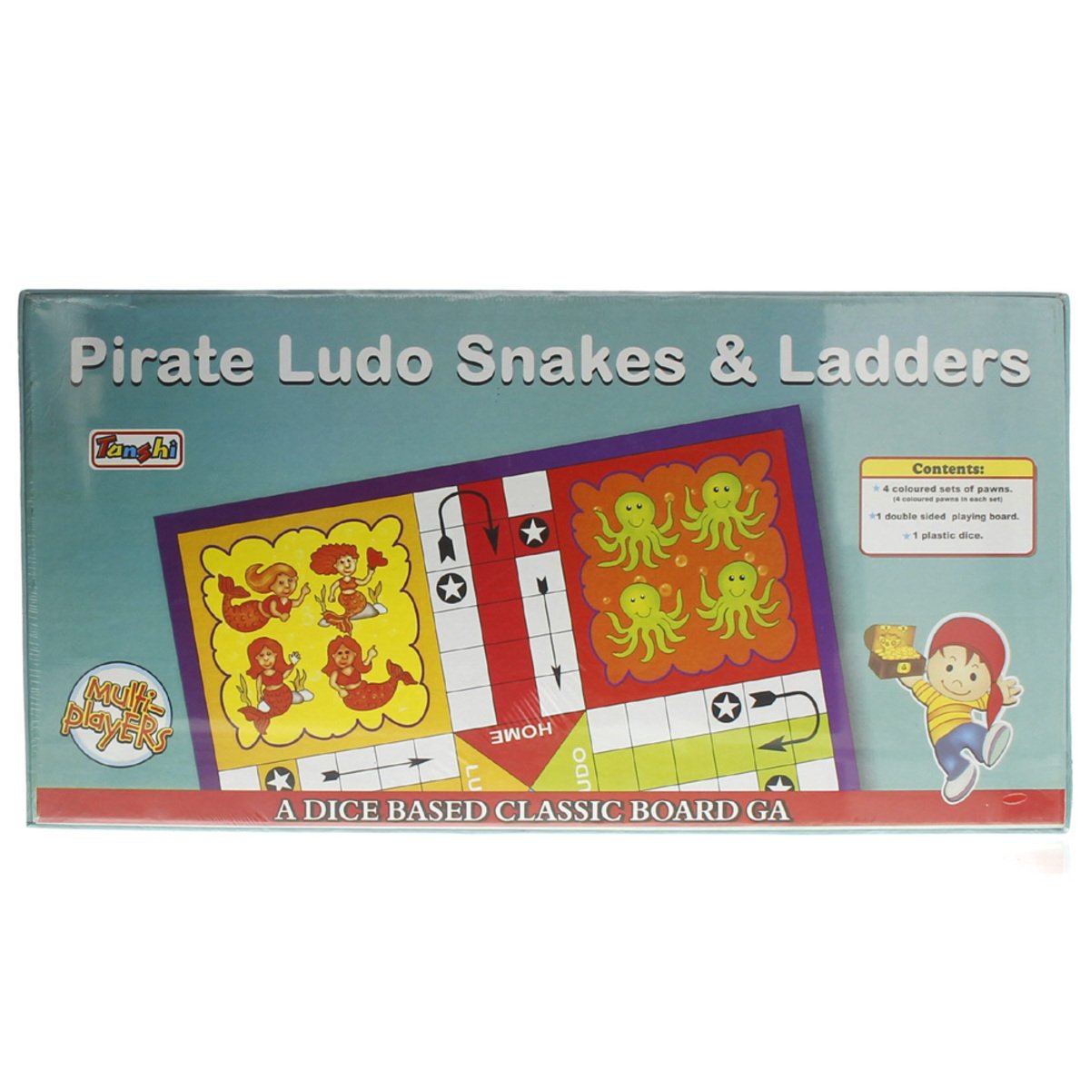 Tanshi Pirate Ludo Snake & Ladder
