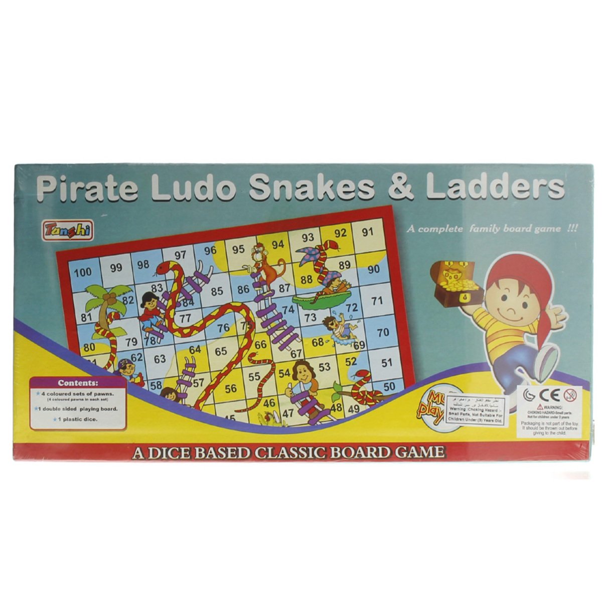 Tanshi Pirate Ludo Snake & Ladder