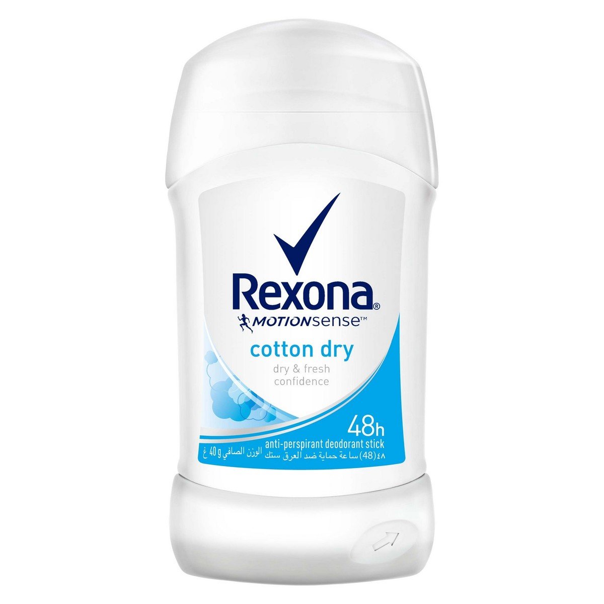 Rexona Women Antiperspirant Stick Cotton Dry, 40g