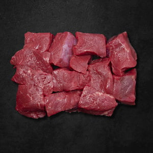 Australian Beef Steak Cubes Low Fat 500g