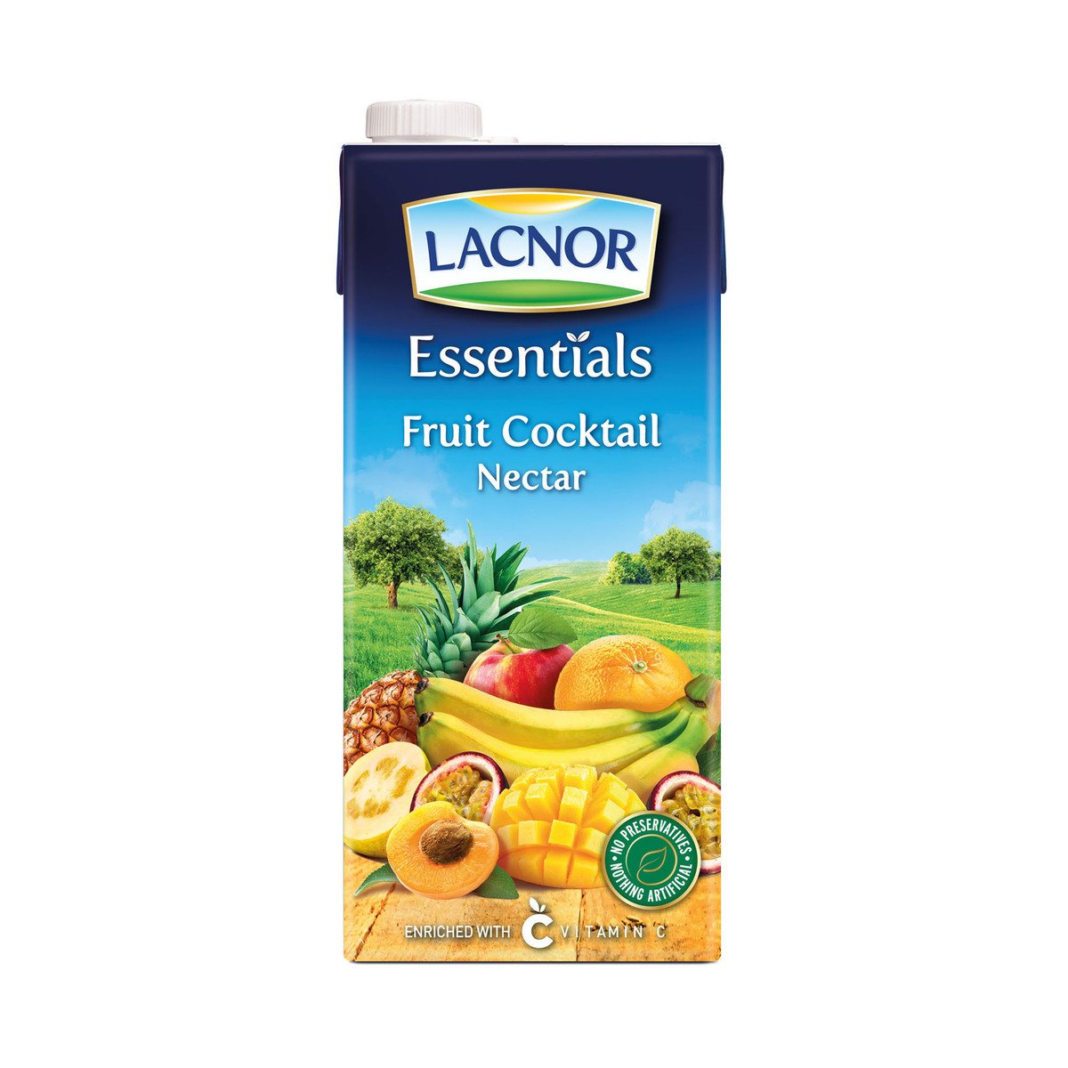 Lacnor Essentials Fruit Cocktail Nectar Juice 1 Litre