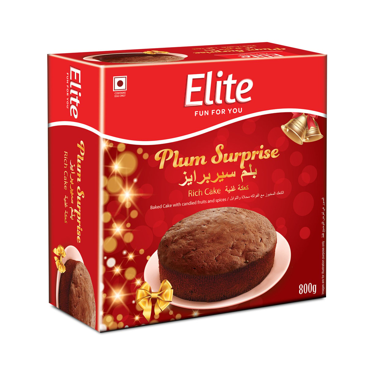 Elite Surprise Rich Plum Cake, 800 g