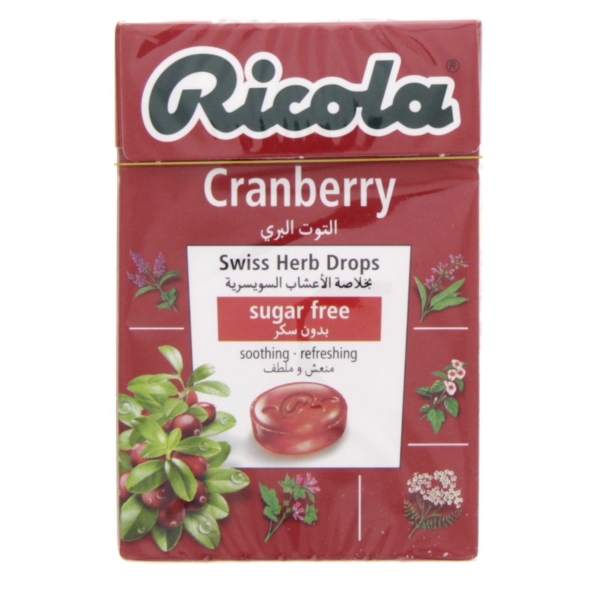 Ricola Cranberry Swiss Herb Drops 45 g
