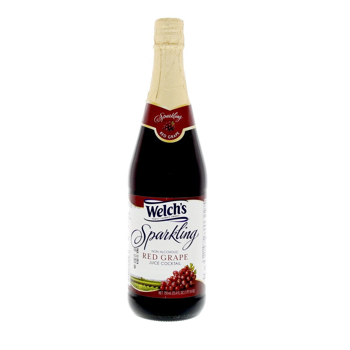 اشتري قم بشراء ويلشز عصير عنب أحمر فوار كوكتيل 750 مل Online at Best Price من الموقع - من لولو هايبر ماركت Bottled Fruit Juice في السعودية