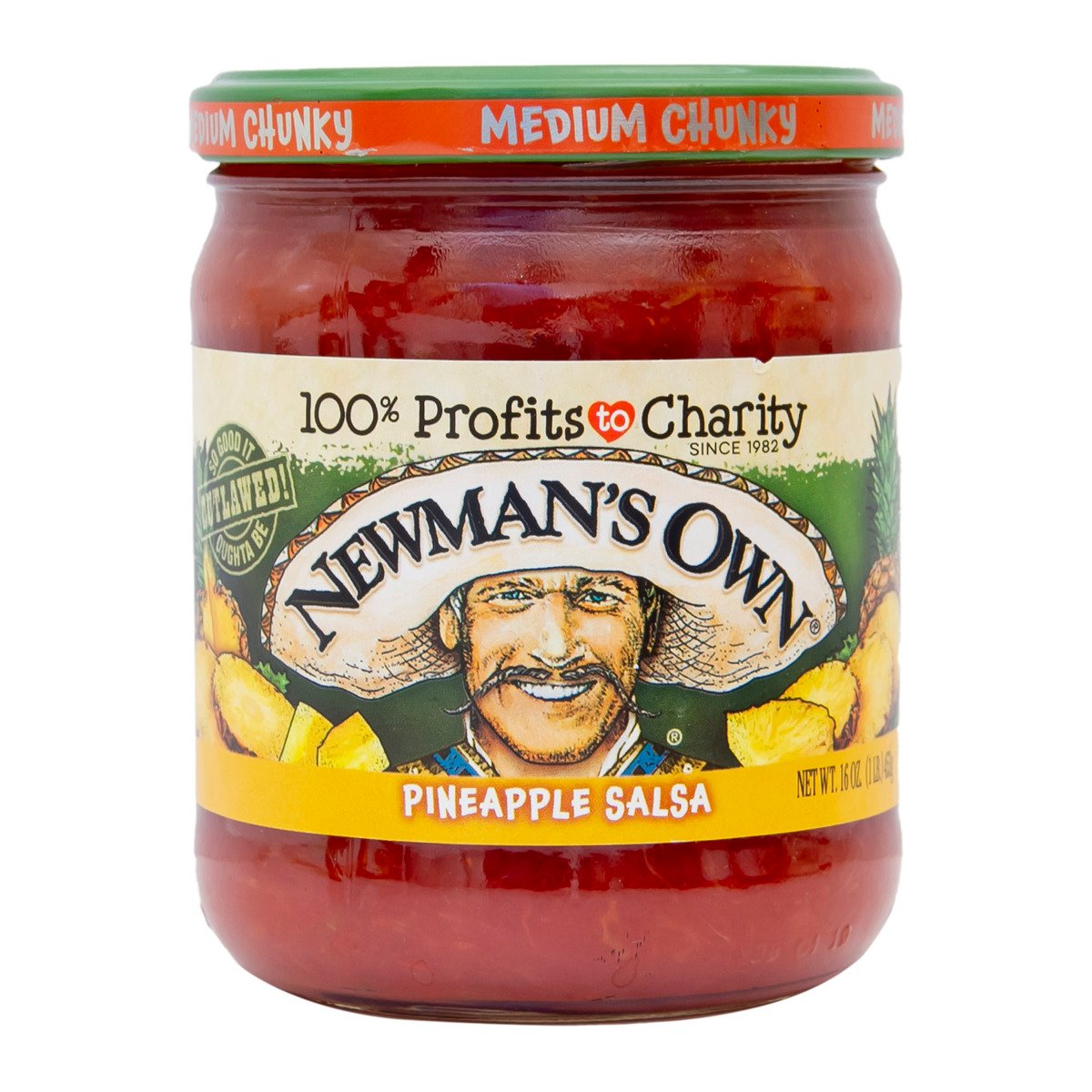 Newman's Own Pineapple Salsa 16 oz
