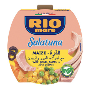 Rio Mare Salatuna Maize With Peas Carrots And Olives 160 g