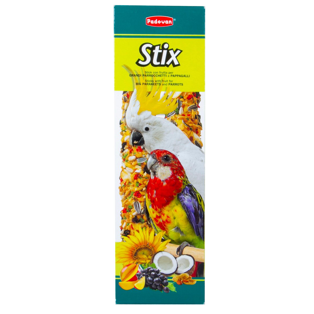 Padovan Stix Big Parakeets & Parrots 150g