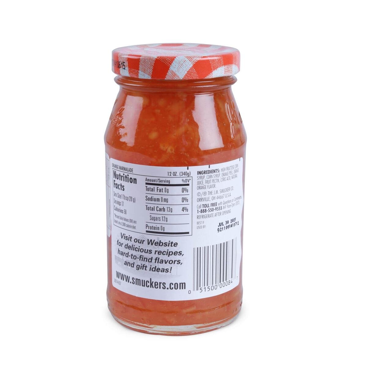 Smucker's Sweet Orange Marmalade 340 g