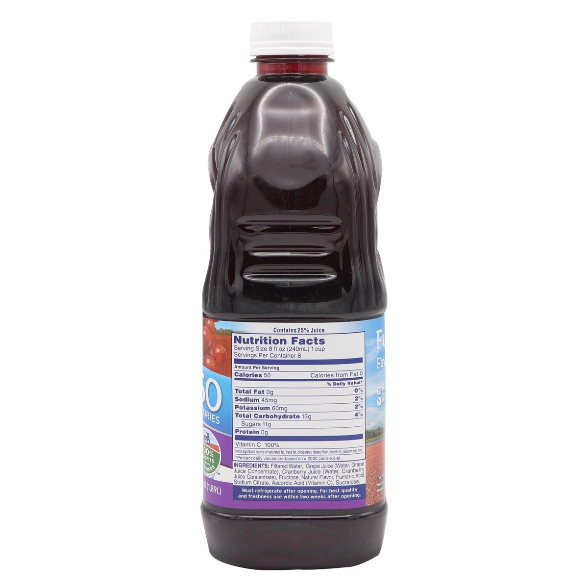 Ocean Spray Light Cranberry & Grape Juice Drink 1.89 Litres