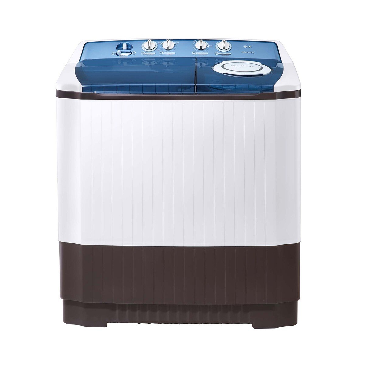 LG Twin Tub Top Load Washing Machine P1460RWNL 10KG, Roller Jet Pulsator, Punch +3