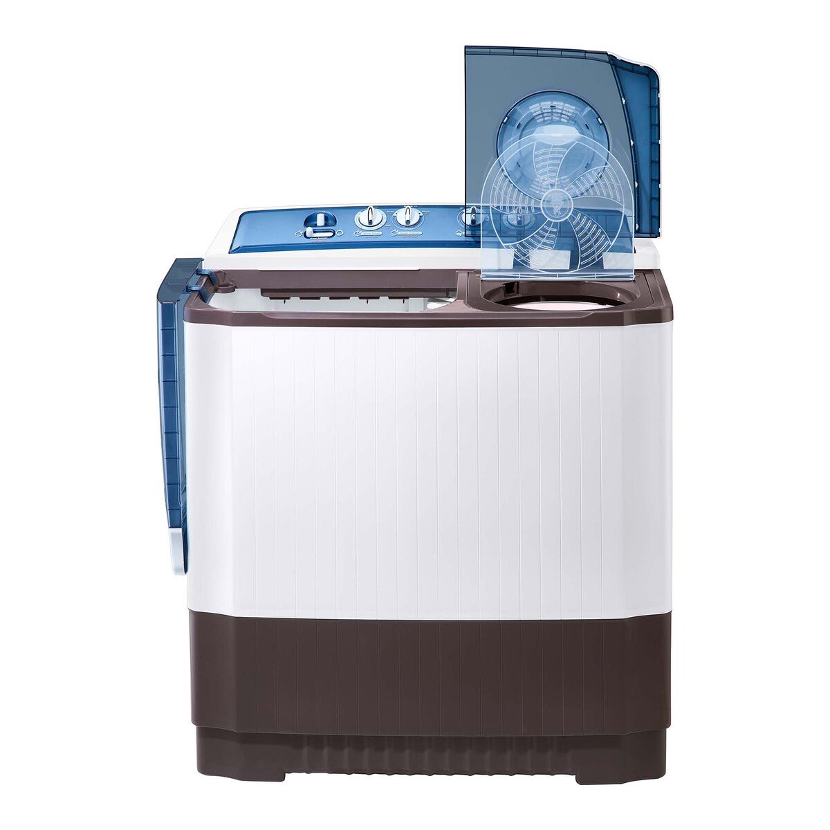 LG Twin Tub Top Load Washing Machine P1460RWNL 10KG, Roller Jet Pulsator, Punch +3