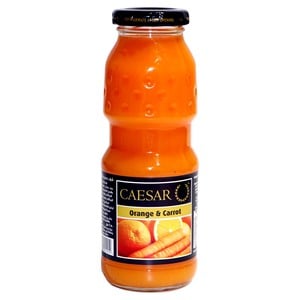 اشتري قم بشراء سيزر عصير البرتقال والجزر 250 مل Online at Best Price من الموقع - من لولو هايبر ماركت Bottled Fruit Juice في الكويت