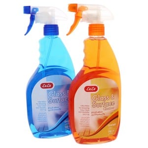 LuLu Glass And Surface Cleaner Assorted 2 x 750ml
