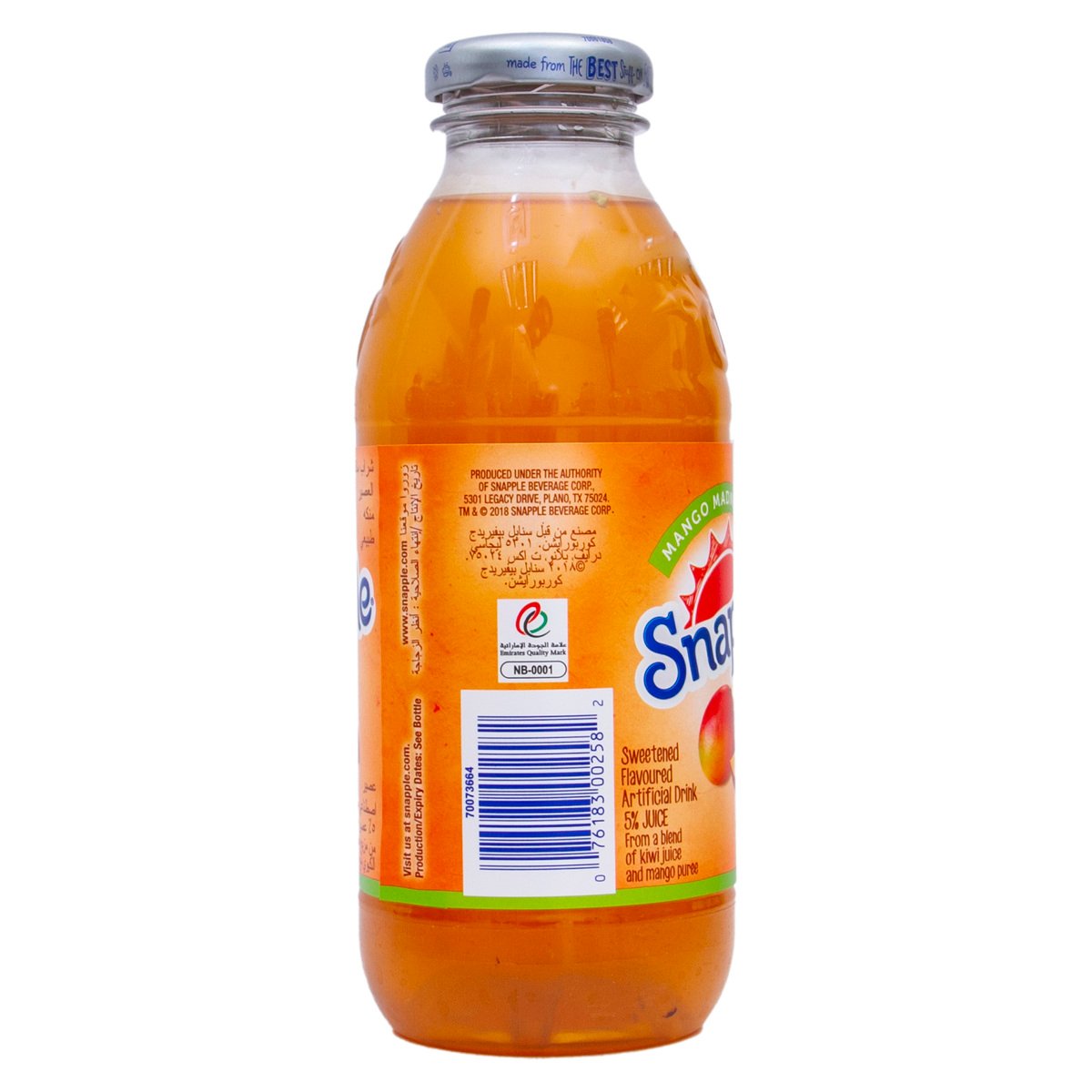 Snapple Mango Madness Flavoured Drink 473 ml