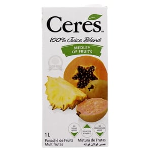 Ceres 100% Juice Blend Medley Of Fruit 1 Litre