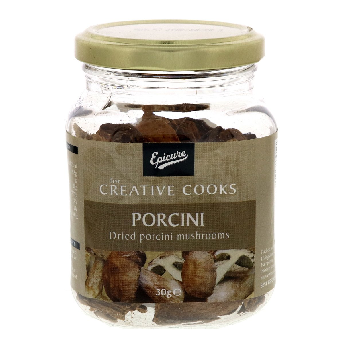 Buy Epicure Dried Porcini Mushrooms 30 g Online at Best Price | Canned Mushroom | Lulu Kuwait in Kuwait