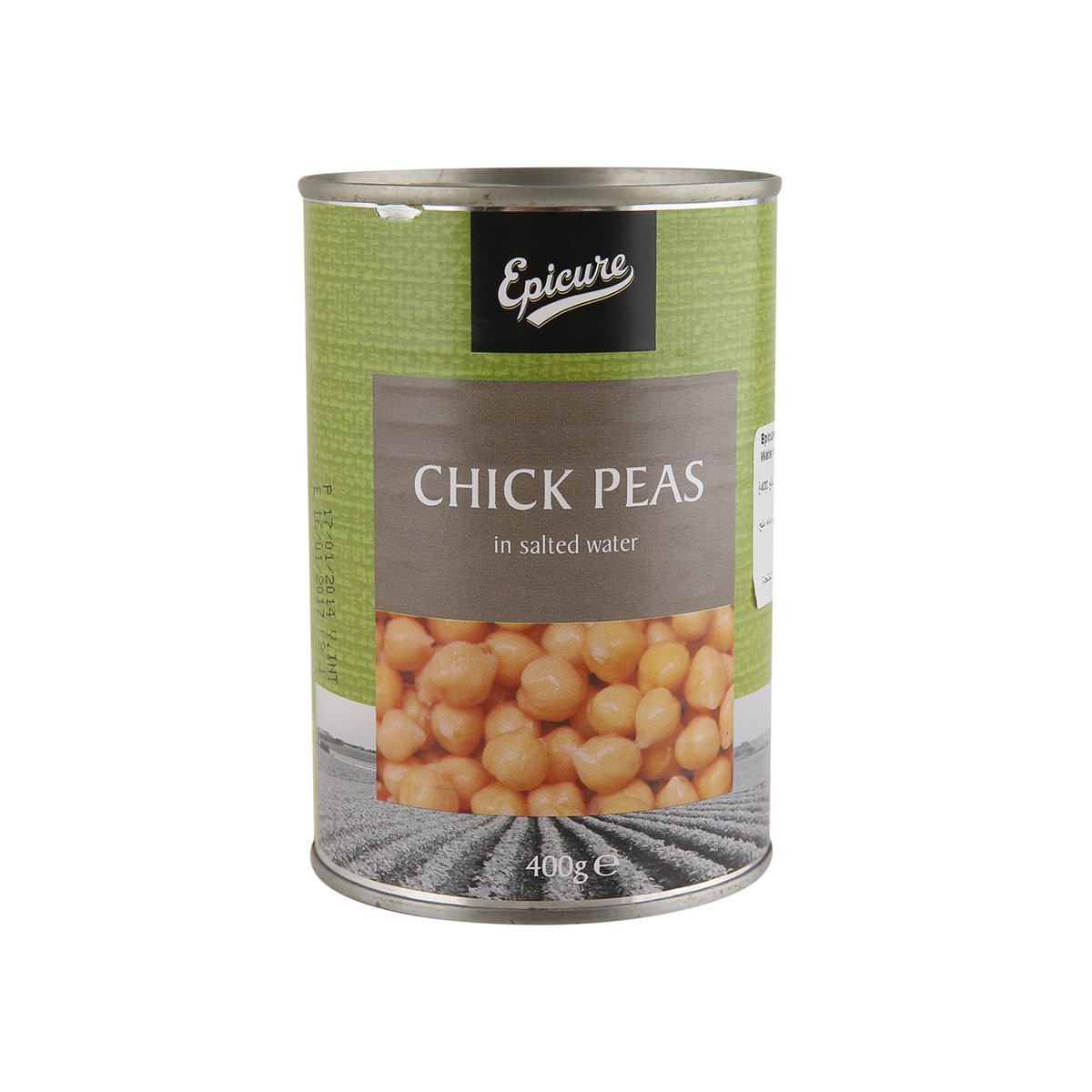 اشتري قم بشراء إبيكيور حمص في محلول ملحي 400 جم Online at Best Price من الموقع - من لولو هايبر ماركت Canned Peas في الامارات