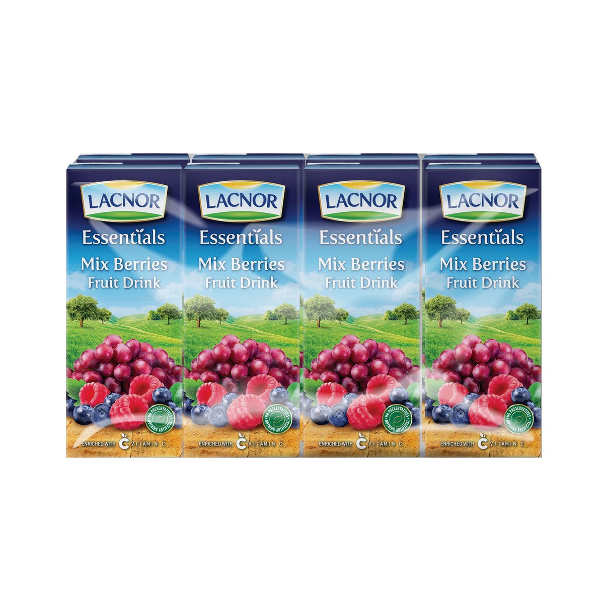 Lacnor Essentials Mixed Berries Fruit Drink 180 ml
