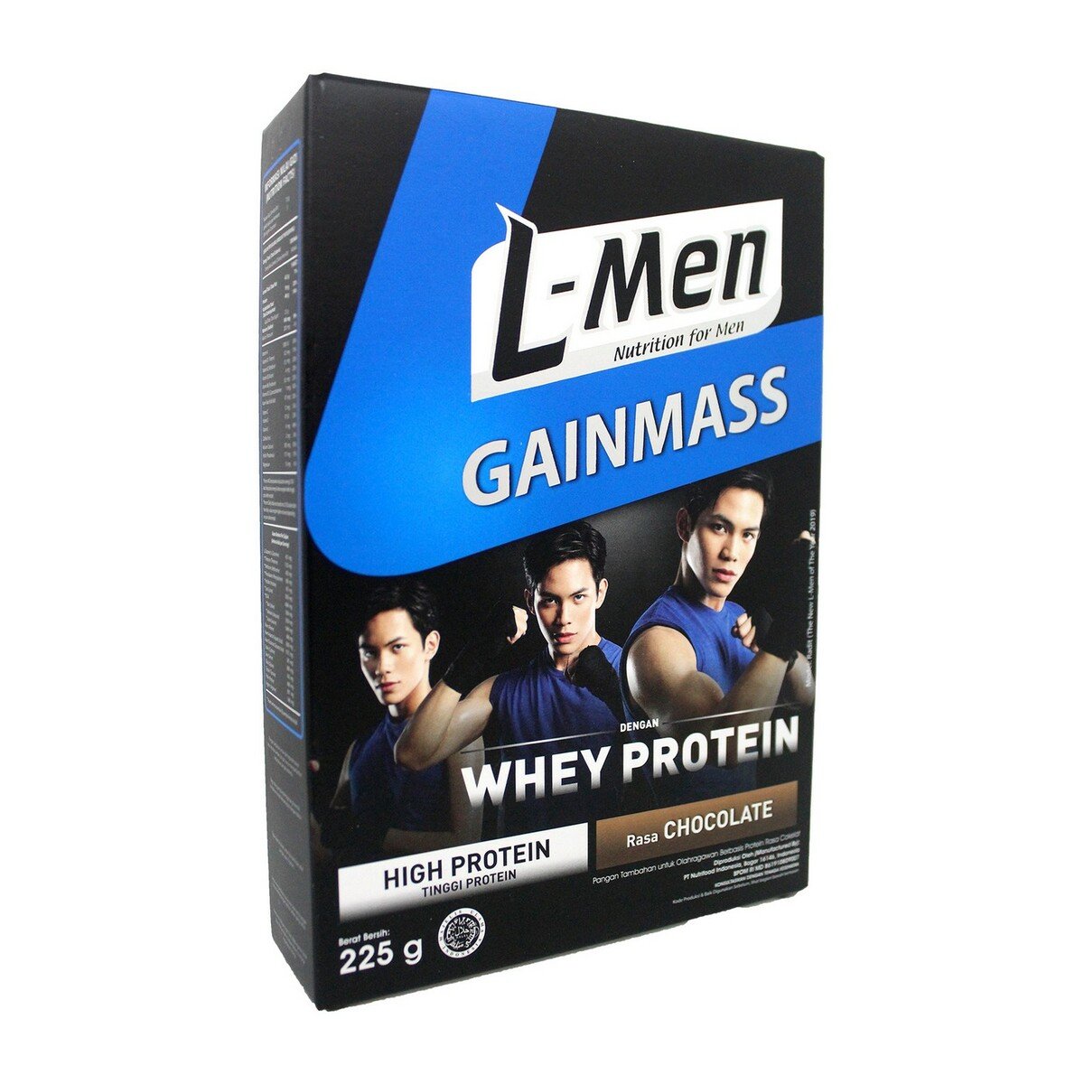 L-Men Gainmass Whey Protein Chocolate 225g