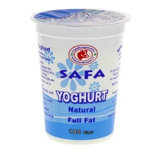 Safa Natural Yoghurt Full Fat 180 g