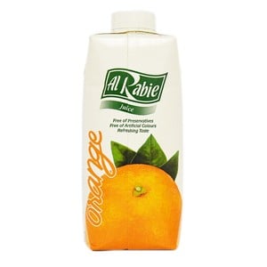 Buy Al Rabie Orange Juice 330 ml Online at Best Price | Fruit Drink Tetra | Lulu Kuwait in Kuwait