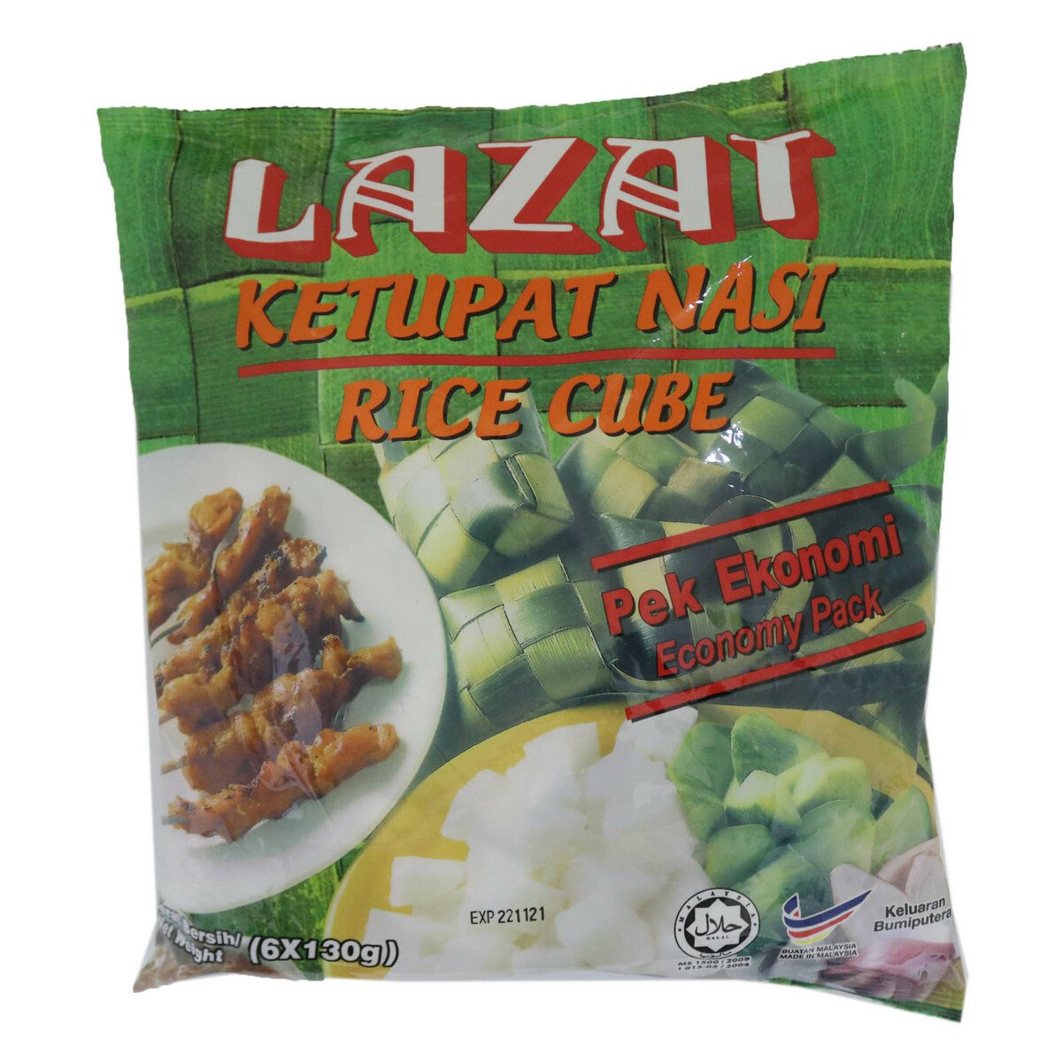 Adabi Ketupat Lazat Rice 6 x 130g