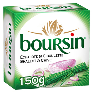 Boursin Soft Cheese Shallot and Chives 150g