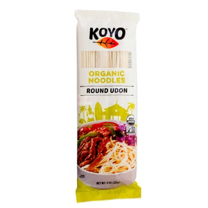 Koyo Round Udon Organic Noodles 227g
