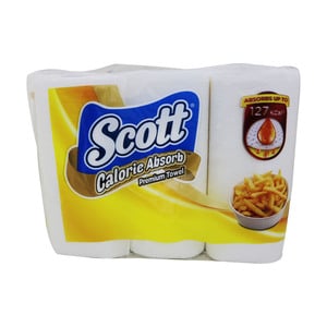 Scott Calorie Light Kitchen Towel 6 x 60sheets