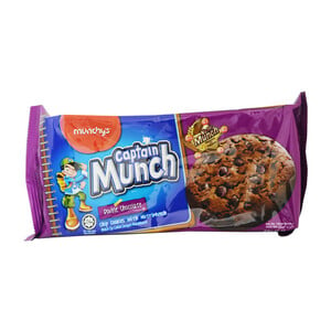Captain Munch Double Choco Cookies 60g