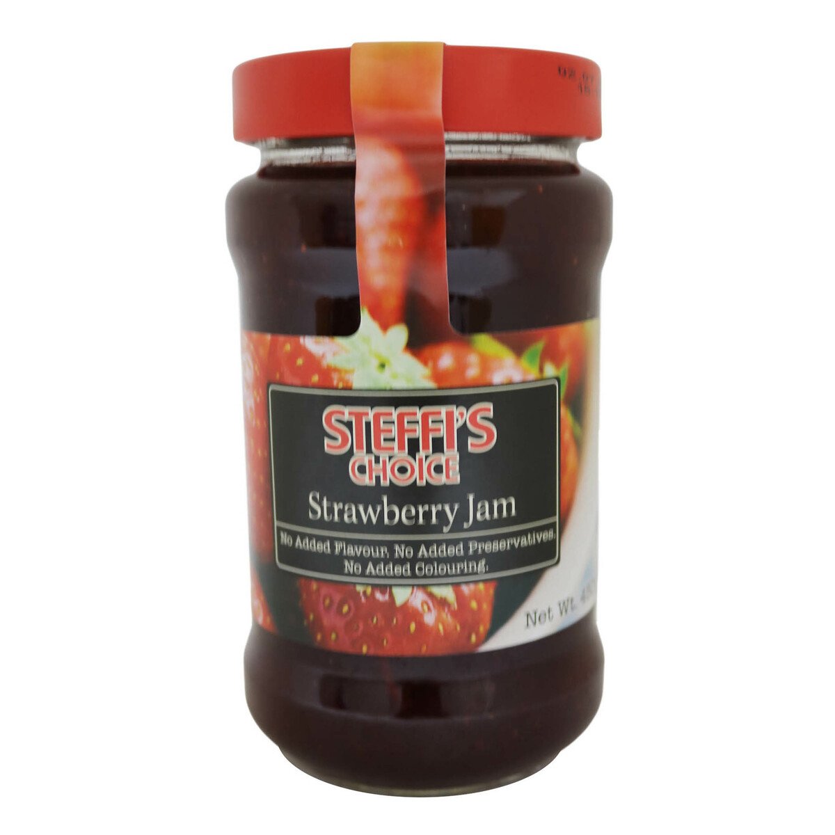 Steffis Choice Strawberry Jam 450g