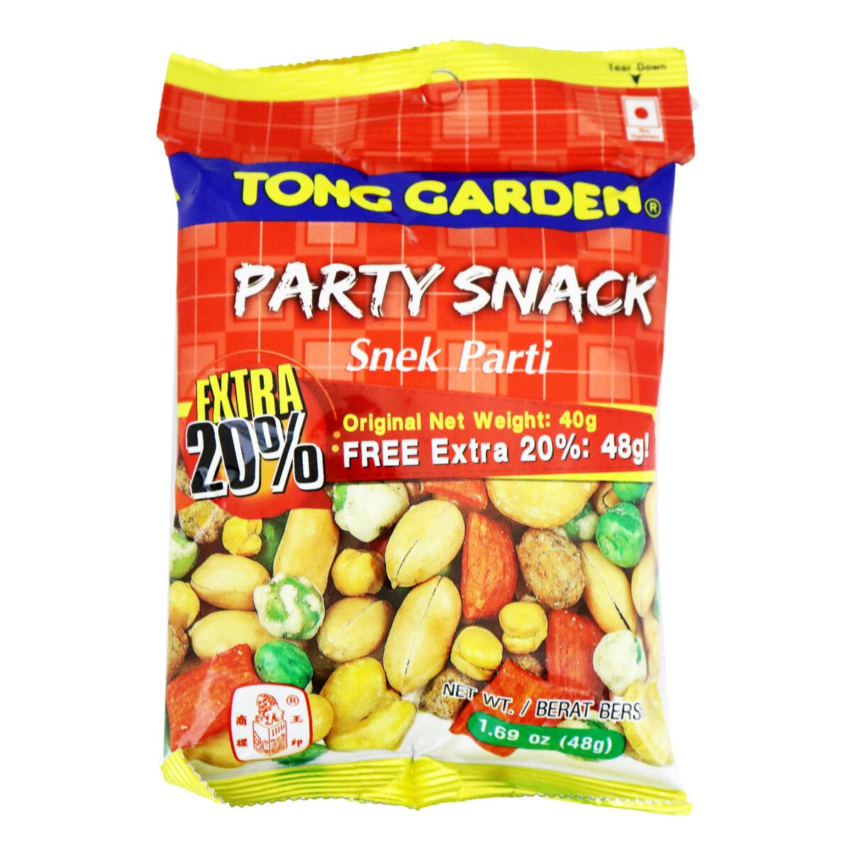Tong Garden Party Snack 40g Online At