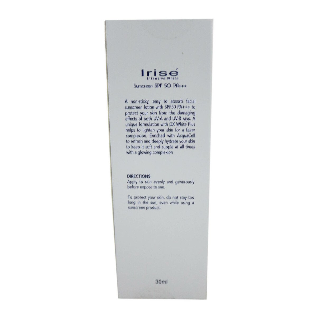 Irise Intensive White Sunscreen SPF50 PA+++ 30ml
