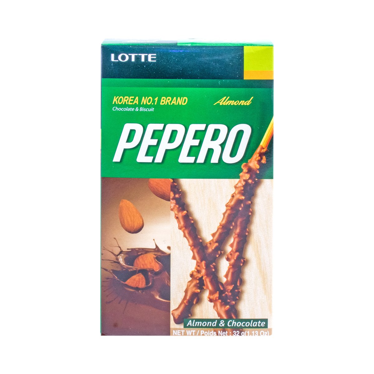 Lotte Peppero Almond 32 g