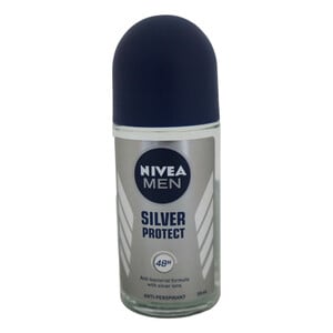 Nivea Mens Deodorant Silver Protect Roll On 50ml