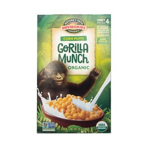 Envirokidz Corn Puffs Organic Gorilla Munch Cereal 284 g
