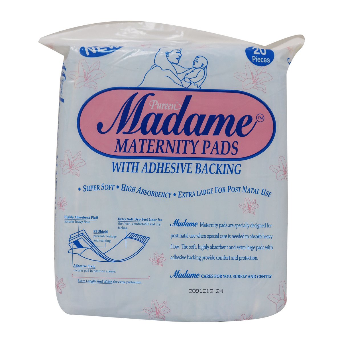 Pureen Madame Maternity Pads 20sheets Online at Best Price, Baby Nappies