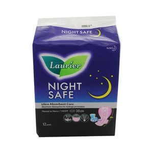 Laurier Softcare Night Safe Wings 35cm 12sheets