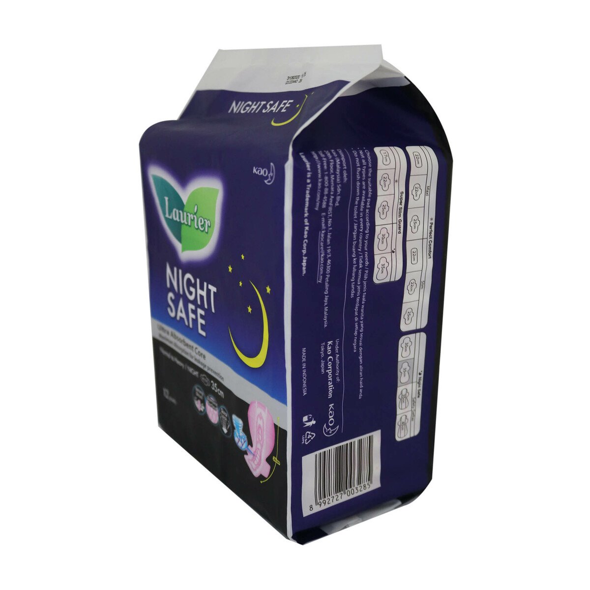 Laurier Softcare Night Safe Wings 35cm 12sheets