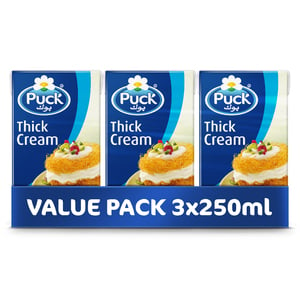 Puck Thick Cream 3 x 250ml