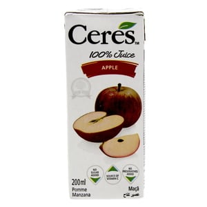 Ceres Apple Juice 6 x 200 ml
