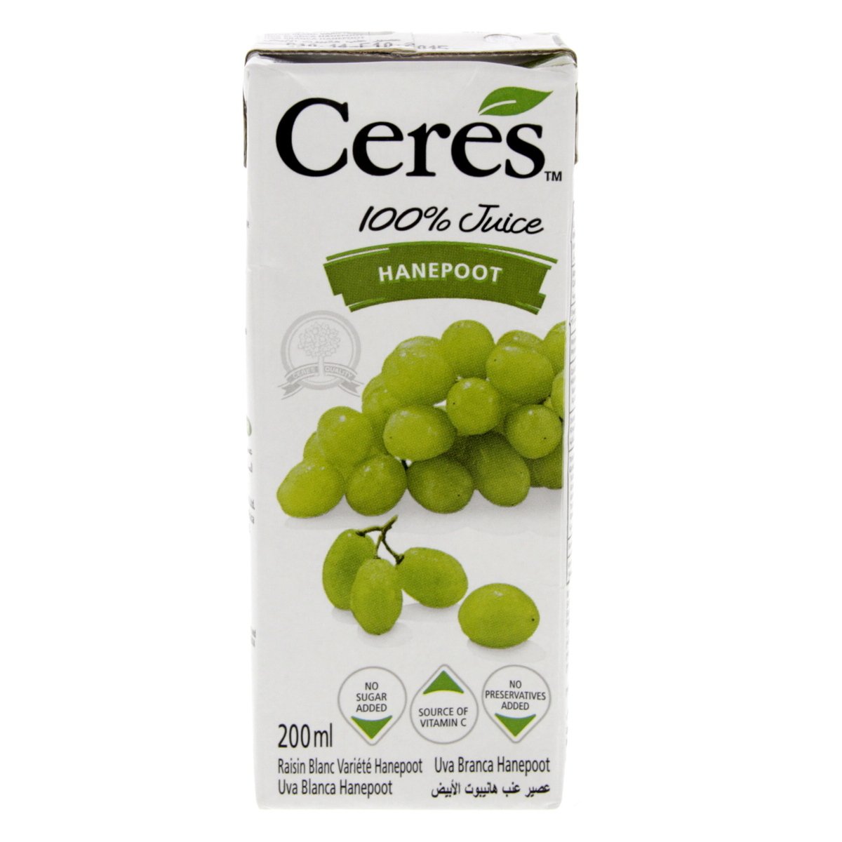 Ceres White Grape Juice 6 x 200 ml