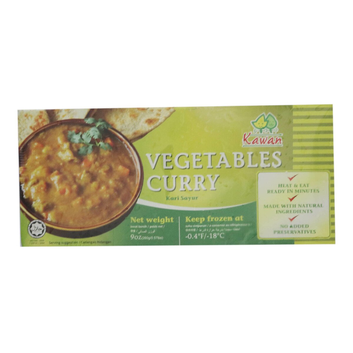 Kawan Vegetable Curry 260g