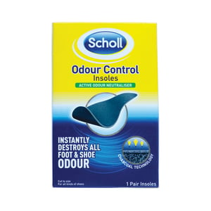 Scholl Foot Care Odour Control Insoles 1pc