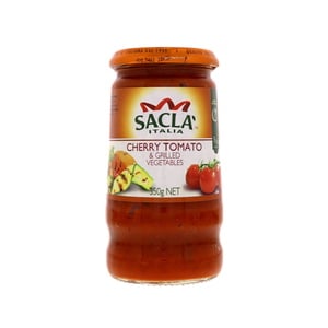 اشتري قم بشراء ساكلا صلصة الخضار المشوية و الطماطم الكرزية ٣٥٠ جم Online at Best Price من الموقع - من لولو هايبر ماركت Sauces في الامارات